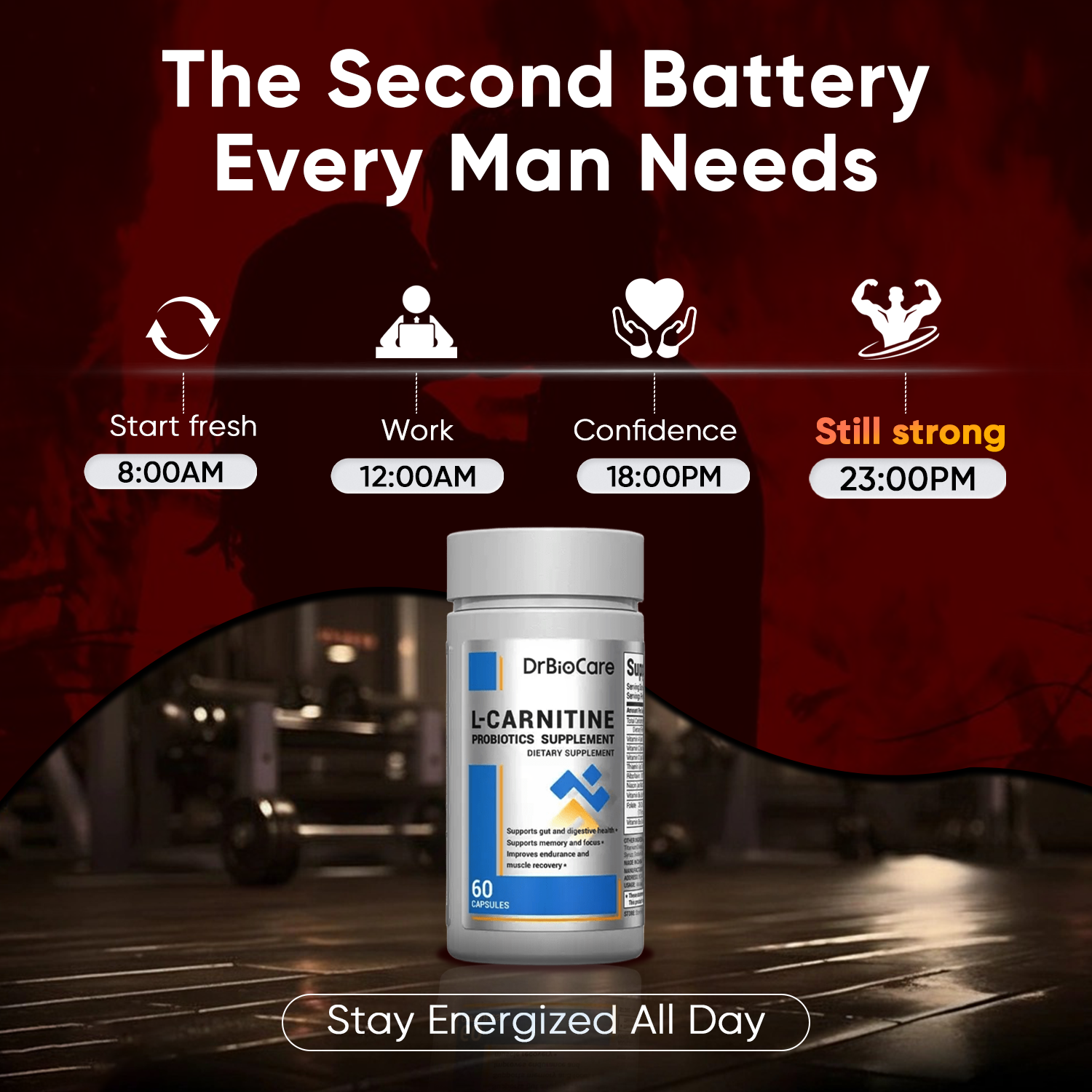 DrBioCare L-Carnitine Probiotics DrBioCare